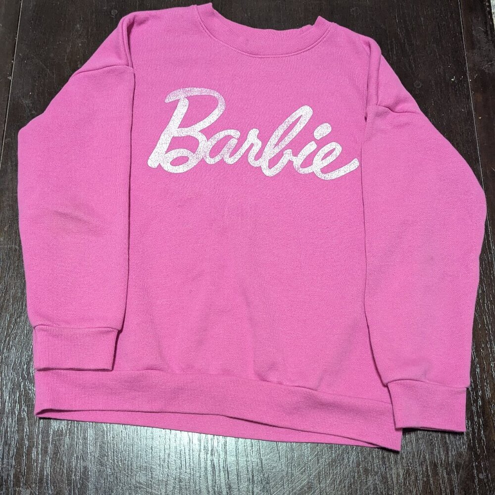 Pink Barbie sweatshirt